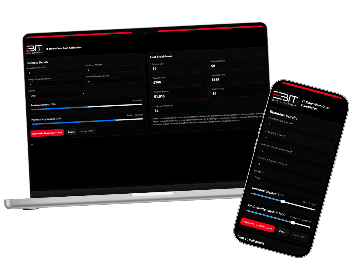 Webanwendung von GeminiHorizon auf Laptop und Smartphone